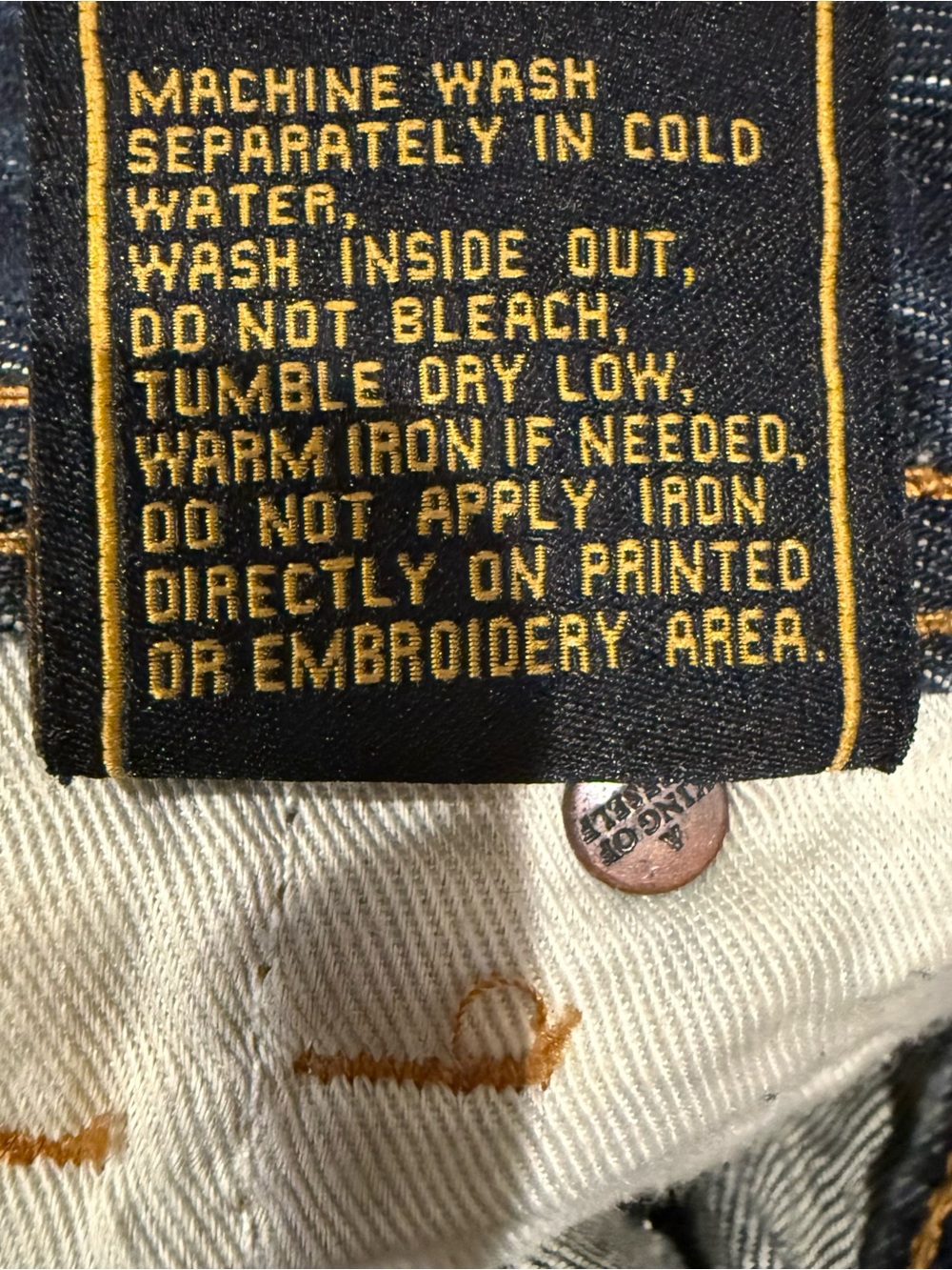 Akoo Jeans Men’s Size 34 Pre-owned. - Picture 13 of 16